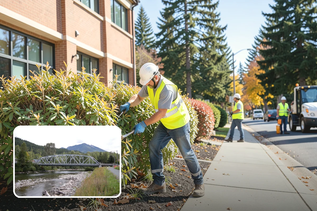 Asphalt Milling in Skykomish, King County, WA - Restores correct grade and curb reveal before overlay
