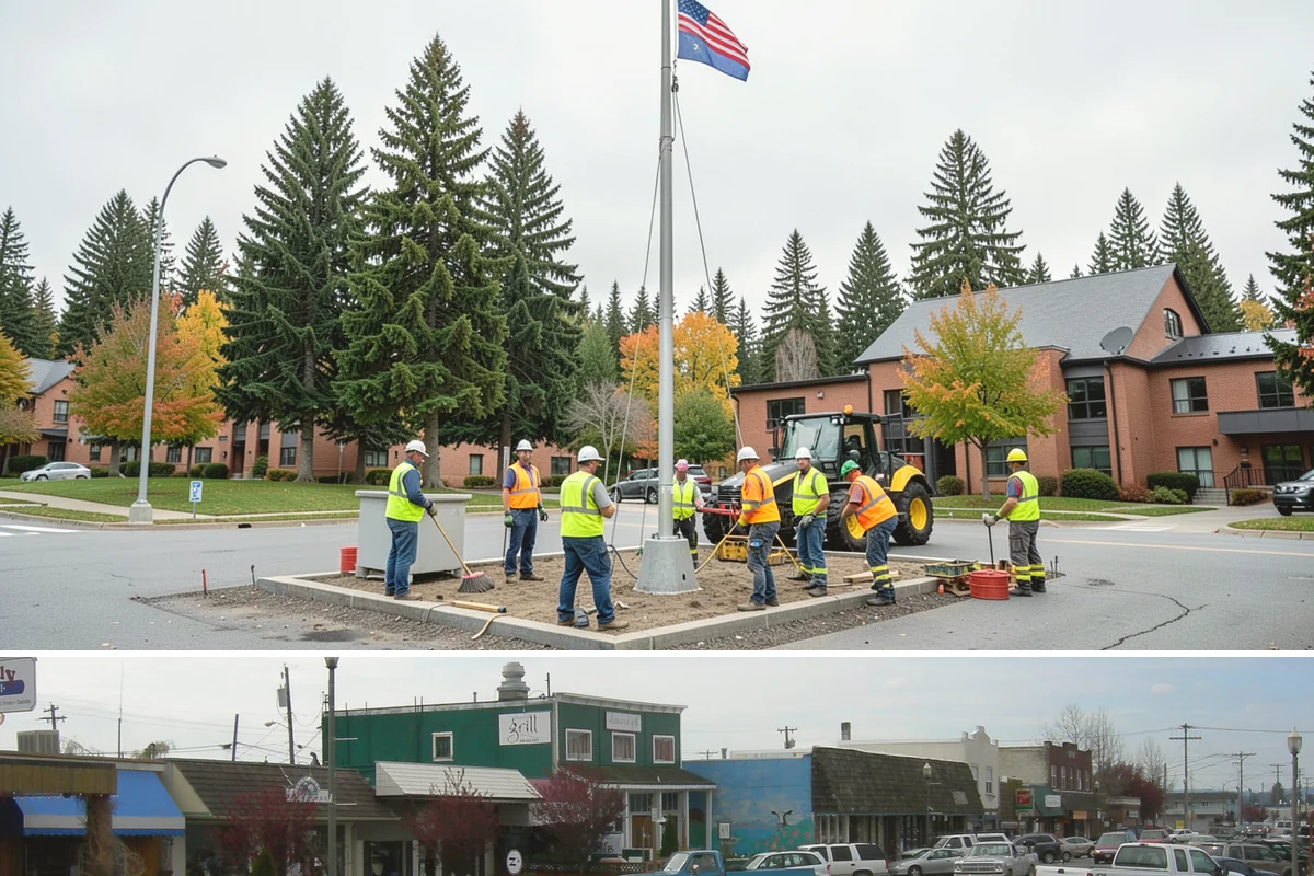 Asphalt Milling in Stanwood, Snohomish County, WA - Milling is coordinated tightly with the summer paving schedule so a milled surface is not left exposed through wet weather.