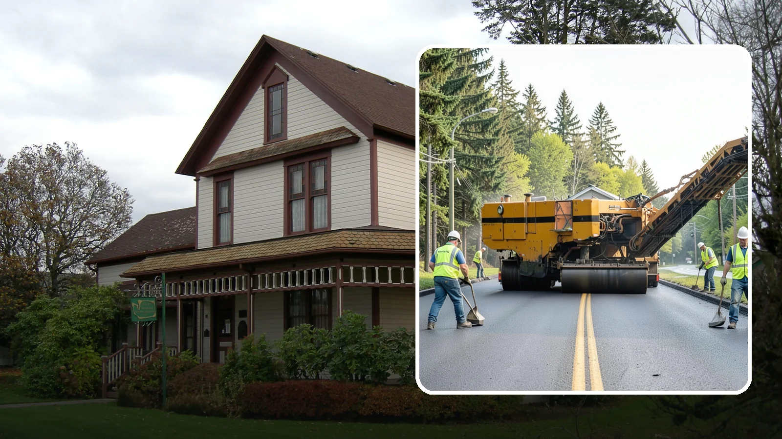 Asphalt Milling in Sumner, Pierce County, WA - Cold milling that removes worn asphalt to grade in preparation for overlays and reconstruction.