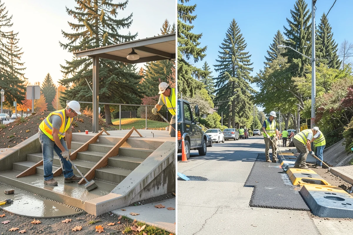 Asphalt Milling in Tacoma, Pierce County, WA - Establish milling depth, grade, and cross-slope