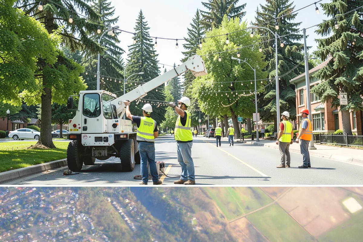Asphalt Overlay in Algona, King County, WA - Overlays are a summer operation, scheduled when sustained dry, warm weather allows proper compaction and bonding.