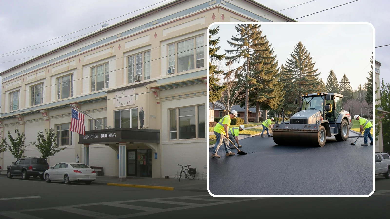 Asphalt Overlay in Anacortes, Skagit County, WA - Asphalt overlays that extend pavement life across streets, lots, and trails without full reconstruction.