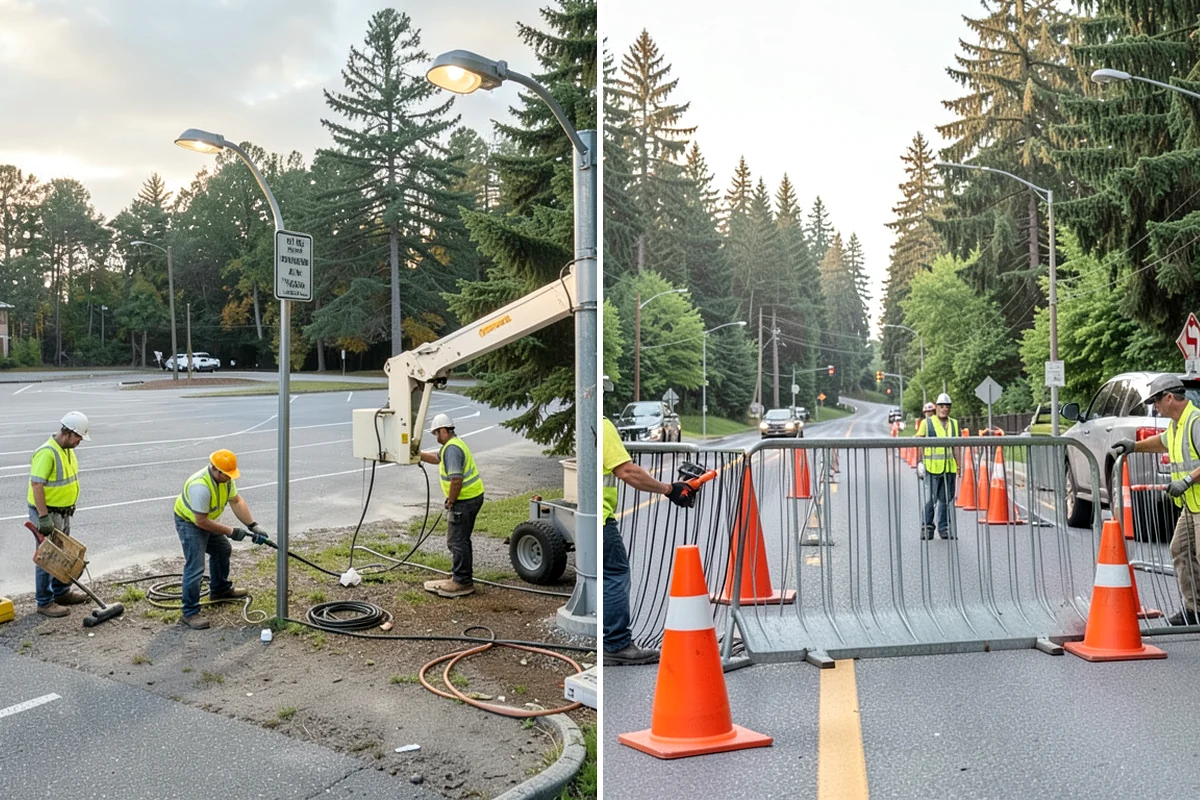 Asphalt Overlay in Arlington, Snohomish County, WA - Inspect the surface and repair localized base failures