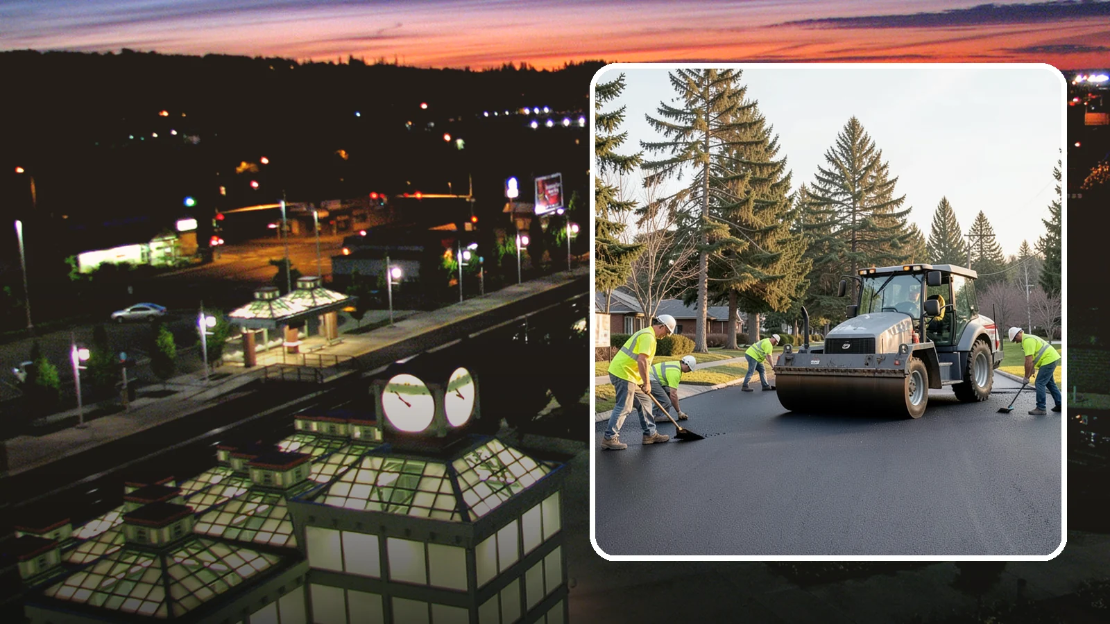 Asphalt Overlay in Auburn, King County, WA - Asphalt overlays that extend pavement life across streets, lots, and trails without full reconstruction.
