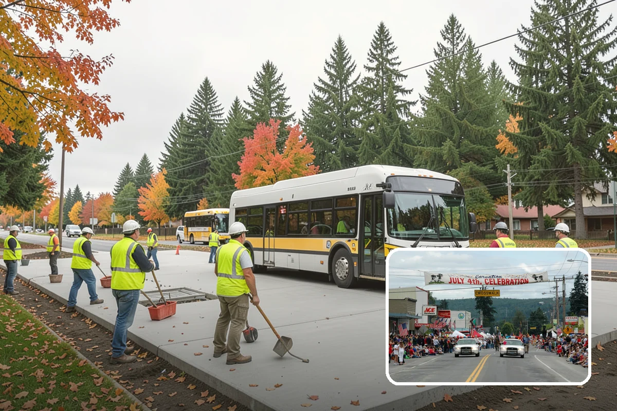 Asphalt Overlay in Carnation, King County, WA - Extends pavement life at a fraction of reconstruction cost