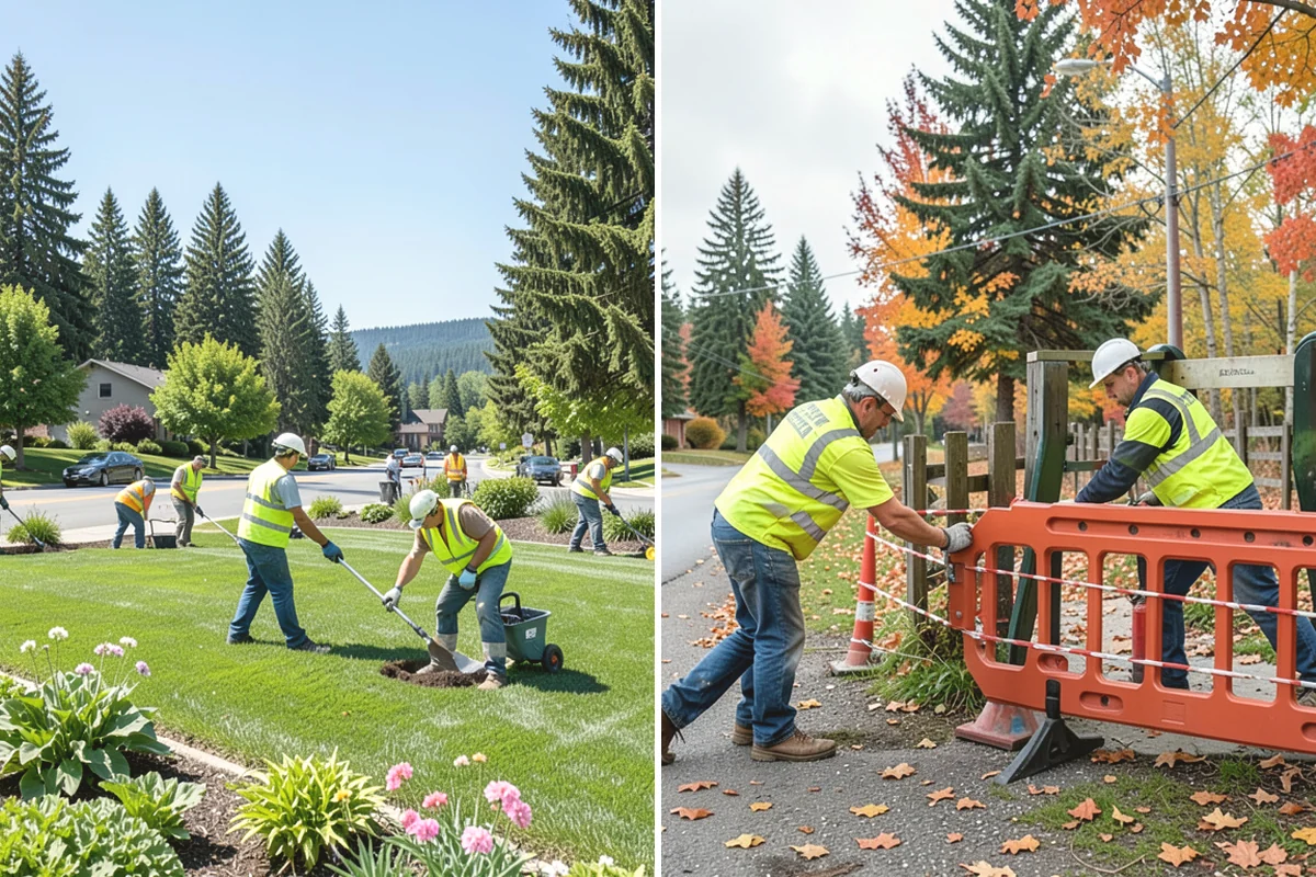 Asphalt Overlay in Duvall, King County, WA - Inspect the surface and repair localized base failures