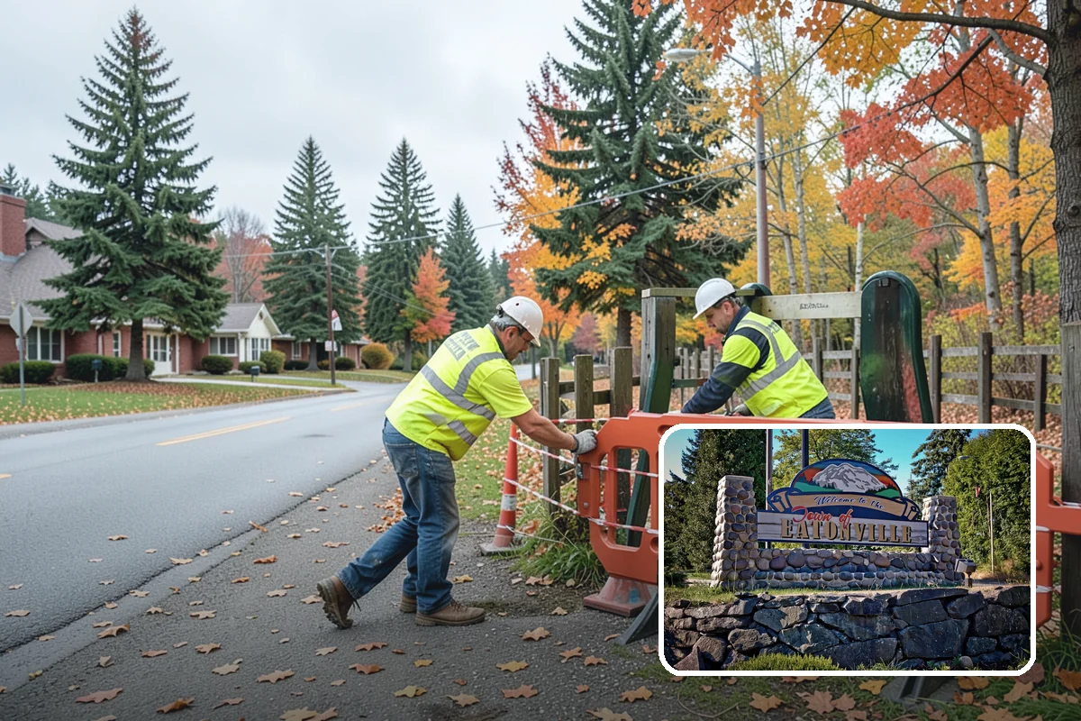 Asphalt Overlay in Eatonville, Pierce County, WA - Extends pavement life at a fraction of reconstruction cost