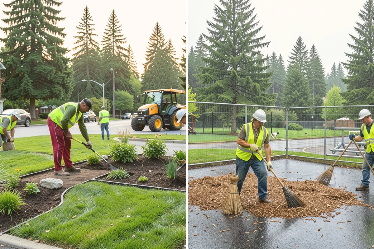 Asphalt Overlay in Eatonville, Pierce County, WA - Inspect the surface and repair localized base failures
