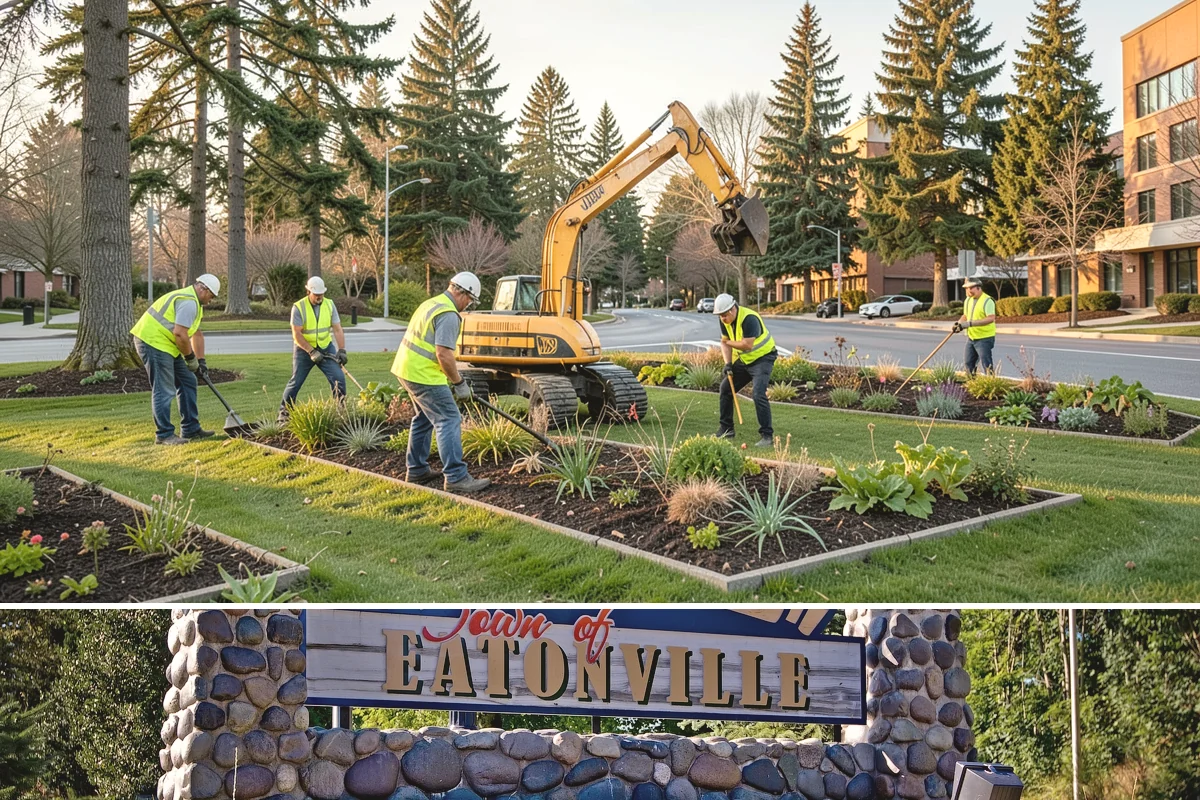 Asphalt Overlay in Eatonville, Pierce County, WA - Overlays are a summer operation, scheduled when sustained dry, warm weather allows proper compaction and bonding.
