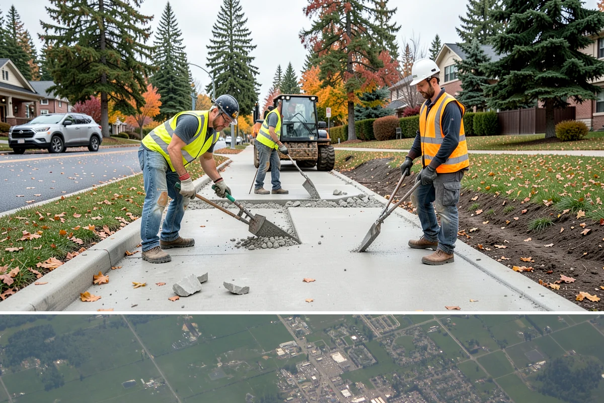 Asphalt Overlay in Enumclaw, King County, WA - Overlays are a summer operation, scheduled when sustained dry, warm weather allows proper compaction and bonding.