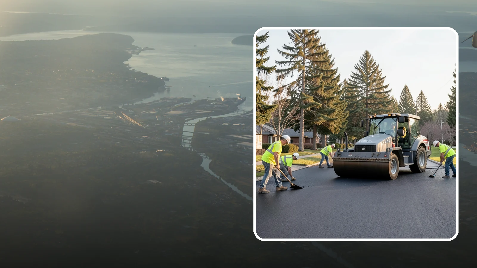 Asphalt Overlay in Fife, Pierce County, WA - Asphalt overlays that extend pavement life across streets, lots, and trails without full reconstruction.