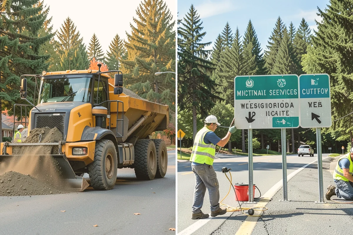 Asphalt Overlay in Fife, Pierce County, WA - Inspect the surface and repair localized base failures
