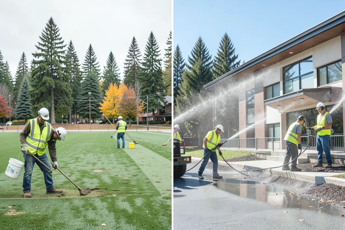 Asphalt Overlay in Gold Bar, Snohomish County, WA - Inspect the surface and repair localized base failures