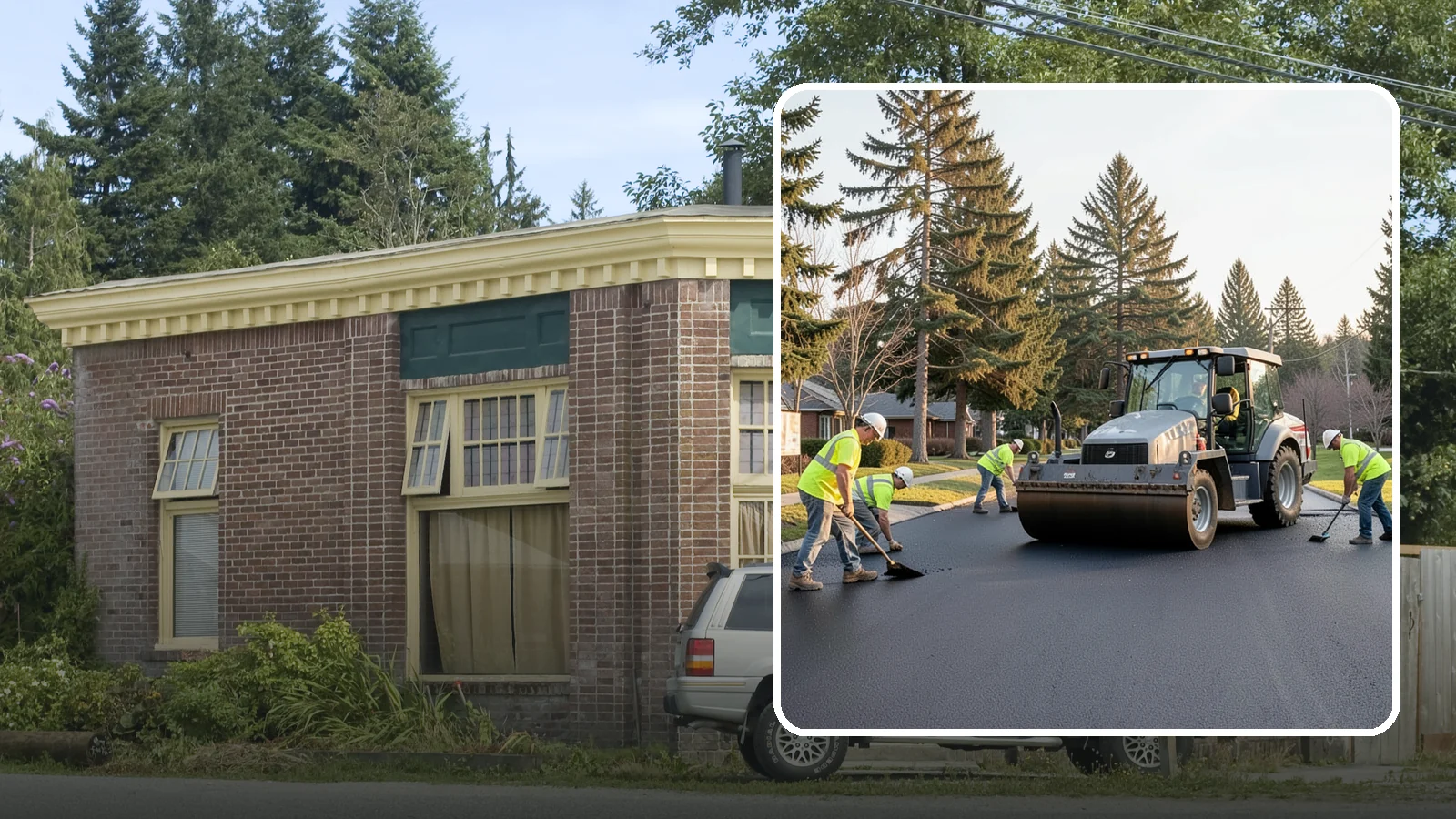 Asphalt Overlay in Hamilton, Skagit County, WA - Asphalt overlays that extend pavement life across streets, lots, and trails without full reconstruction.