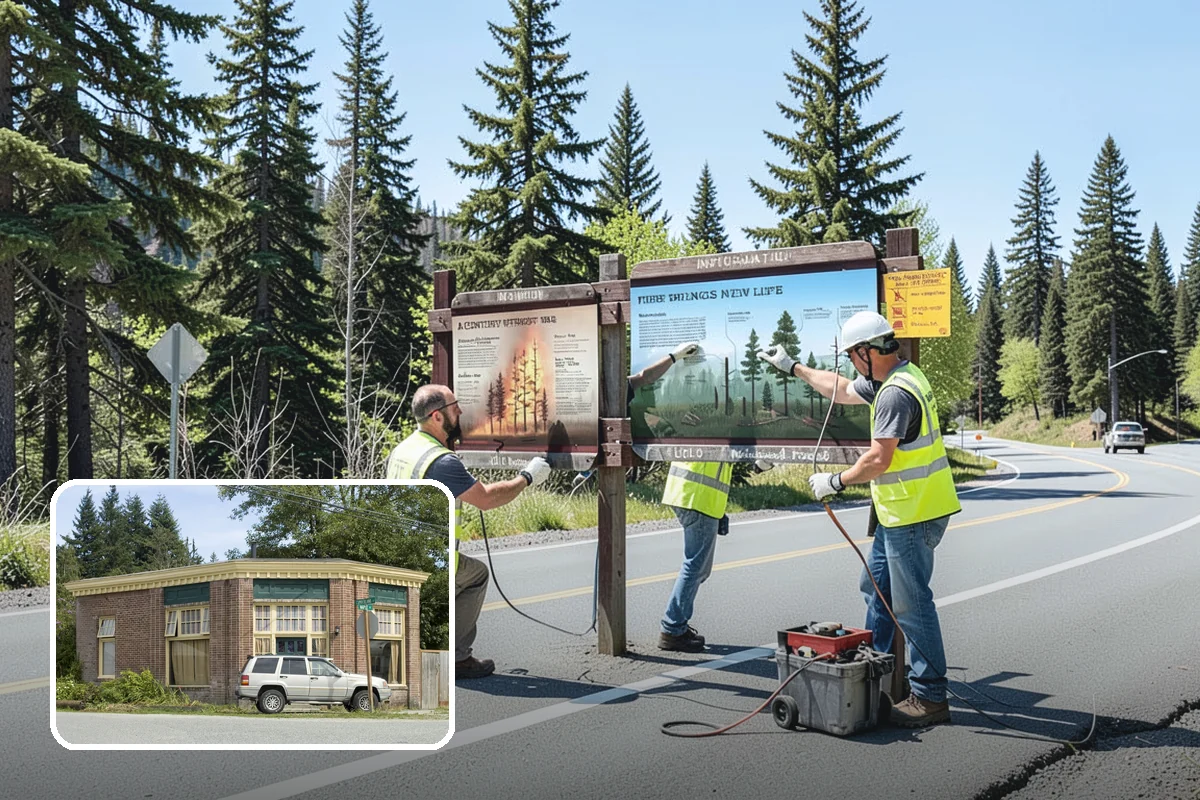 Asphalt Overlay in Hamilton, Skagit County, WA - Extends pavement life at a fraction of reconstruction cost