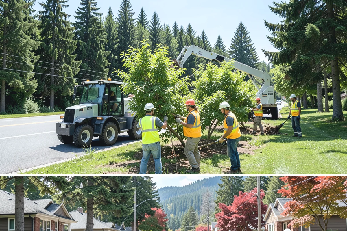 Asphalt Overlay in Hunts Point, King County, WA - Overlays are a summer operation, scheduled when sustained dry, warm weather allows proper compaction and bonding.