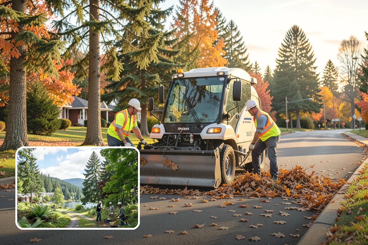 Asphalt Overlay in Lake Forest Park, King County, WA - Extends pavement life at a fraction of reconstruction cost