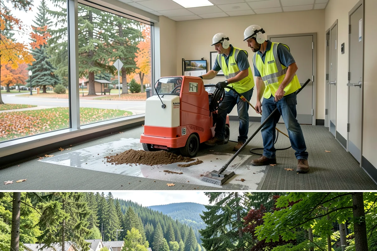 Asphalt Overlay in Lake Forest Park, King County, WA - Overlays are a summer operation, scheduled when sustained dry, warm weather allows proper compaction and bonding.
