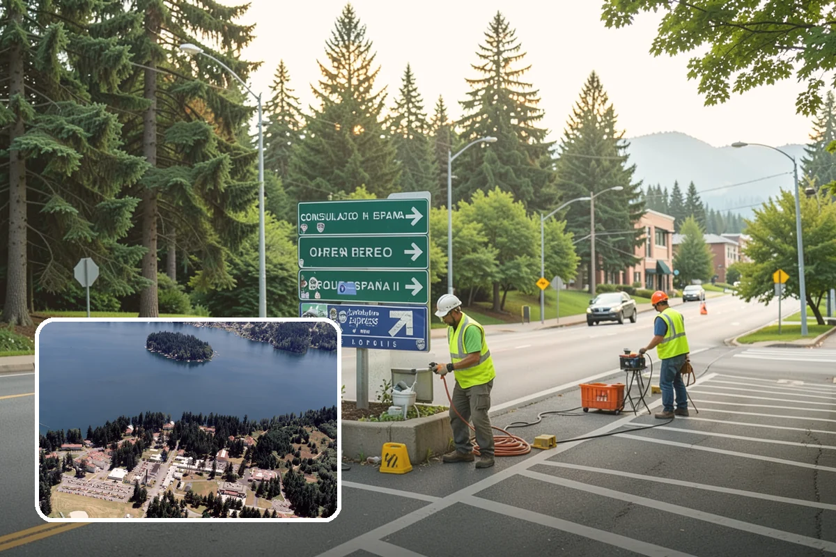 Asphalt Overlay in Lakewood, Pierce County, WA - Extends pavement life at a fraction of reconstruction cost