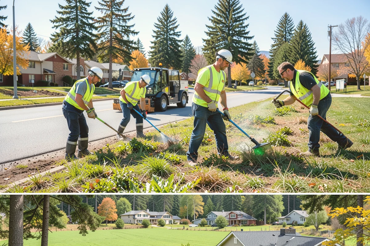 Asphalt Overlay in Lyman, Skagit County, WA - Overlays are a summer operation, scheduled when sustained dry, warm weather allows proper compaction and bonding.