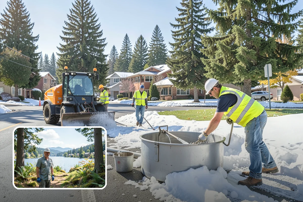 Asphalt Overlay in Milton, King County, WA - Extends pavement life at a fraction of reconstruction cost