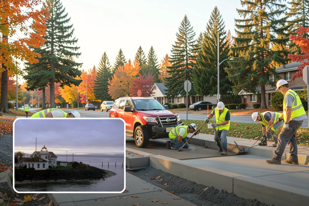 Asphalt Overlay in Mukilteo, Snohomish County, WA - Extends pavement life at a fraction of reconstruction cost