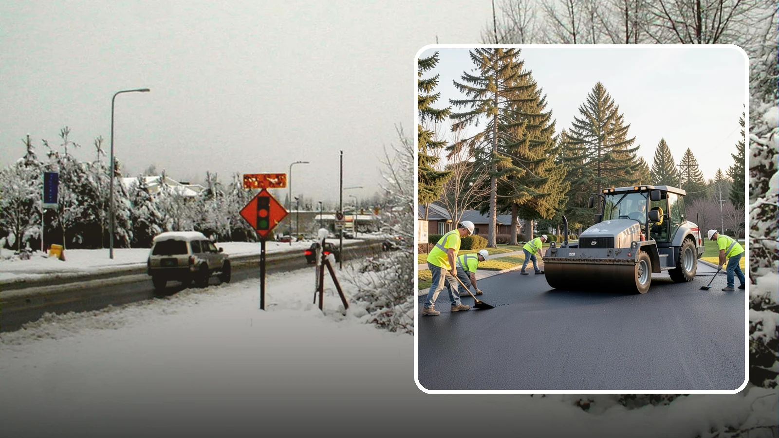 Asphalt Overlay in Newcastle, King County, WA - Asphalt overlays that extend pavement life across streets, lots, and trails without full reconstruction.