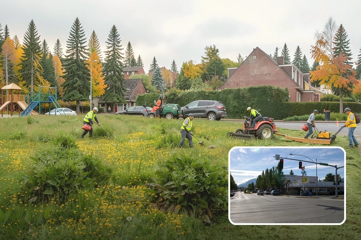 Asphalt Overlay in North Bend, King County, WA - Extends pavement life at a fraction of reconstruction cost