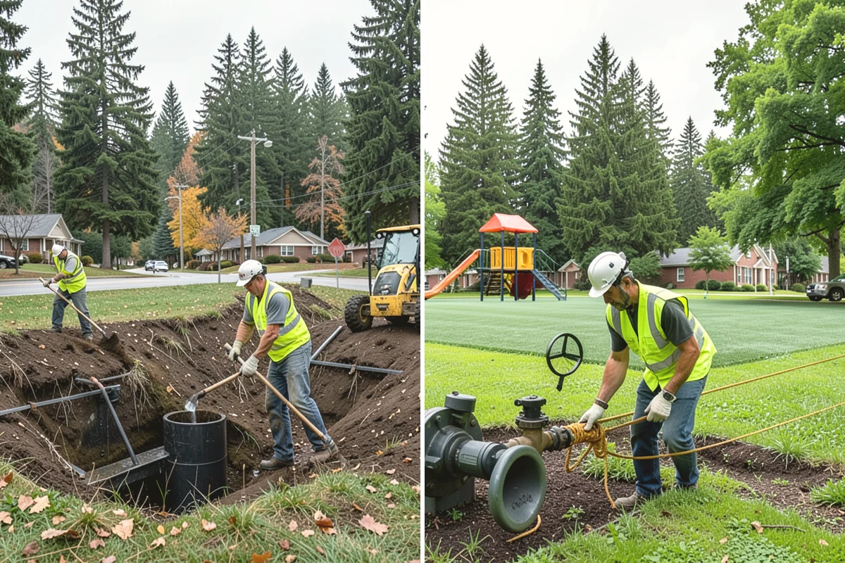 Asphalt Overlay in North Bend, King County, WA - Inspect the surface and repair localized base failures