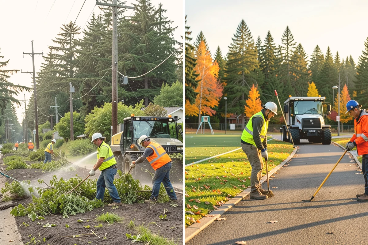 Asphalt Overlay in Orting, Pierce County, WA - Inspect the surface and repair localized base failures