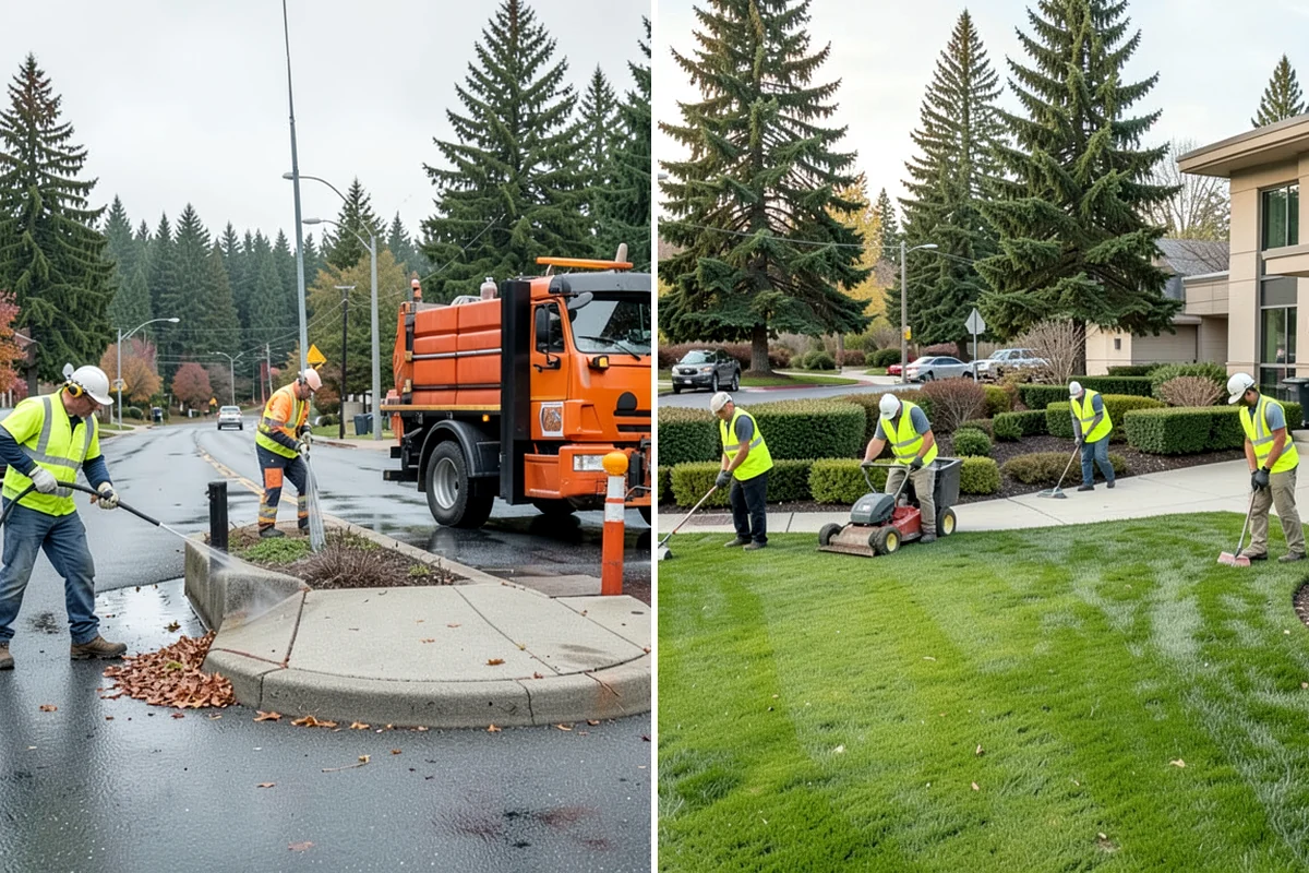 Asphalt Overlay in Puyallup, Pierce County, WA - Inspect the surface and repair localized base failures