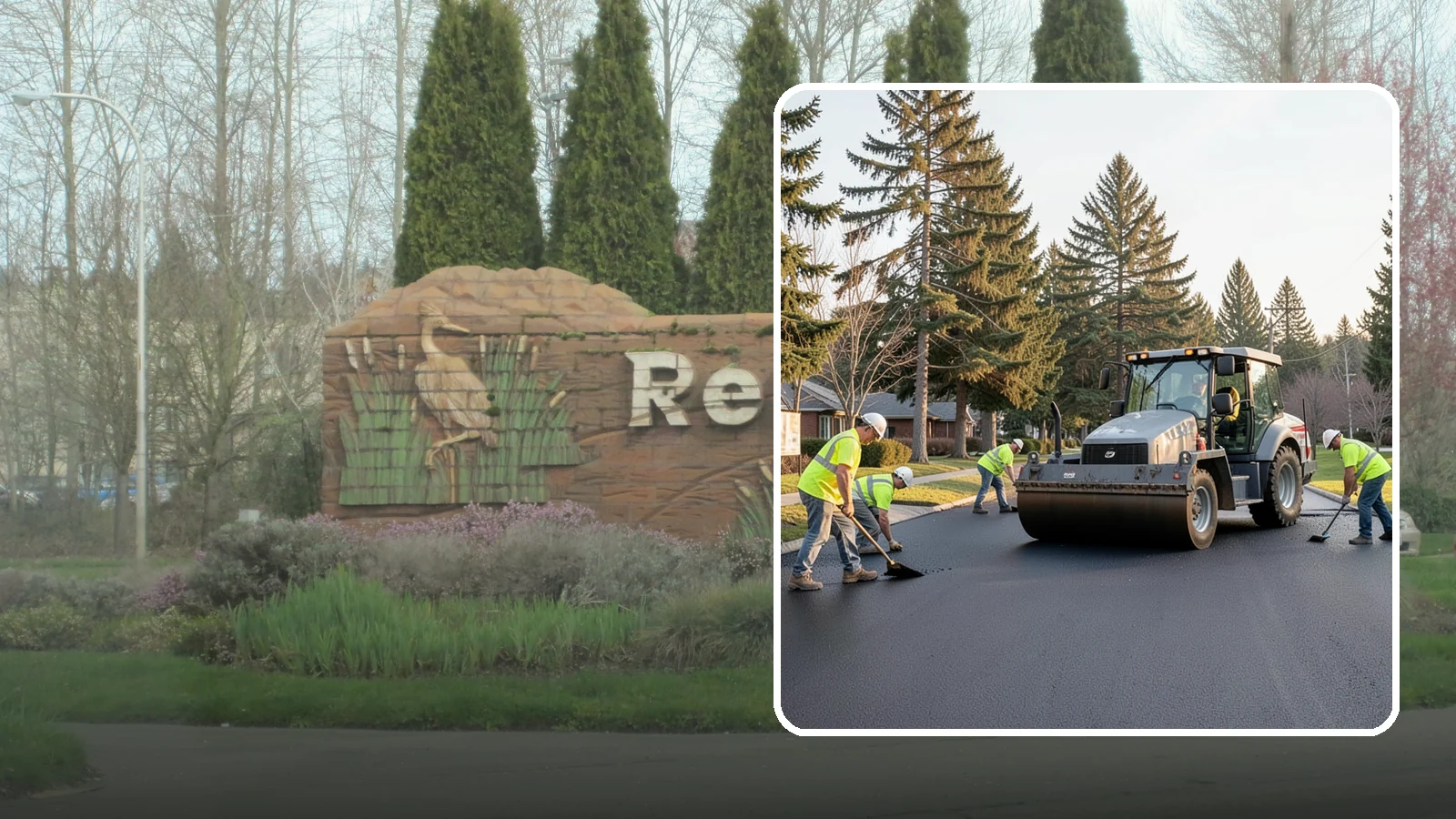 Asphalt Overlay in Renton, King County, WA - Asphalt overlays that extend pavement life across streets, lots, and trails without full reconstruction.