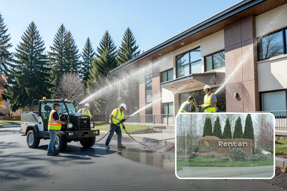 Asphalt Overlay in Renton, King County, WA - Extends pavement life at a fraction of reconstruction cost