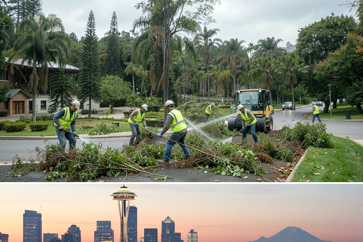 Asphalt Overlay in Seattle, King County, WA - Overlays are a summer operation, scheduled when sustained dry, warm weather allows proper compaction and bonding.