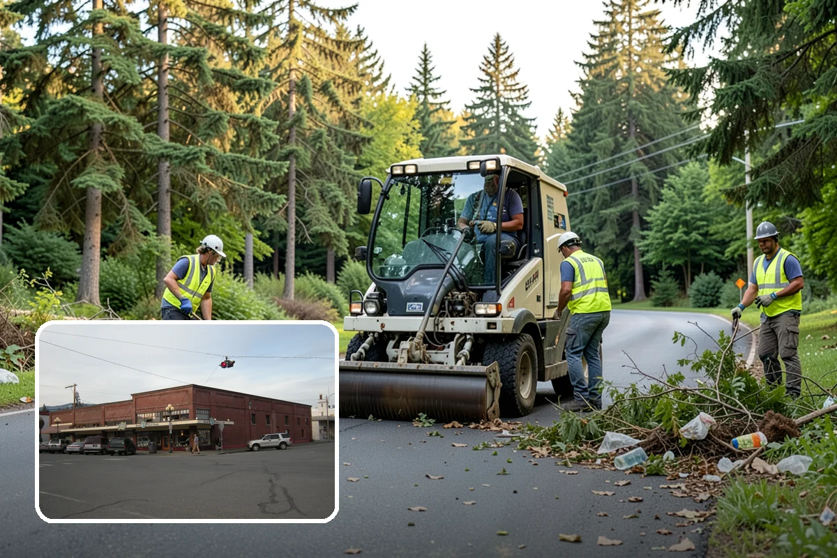 Asphalt Overlay in Sedro-Woolley, Skagit County, WA - Extends pavement life at a fraction of reconstruction cost