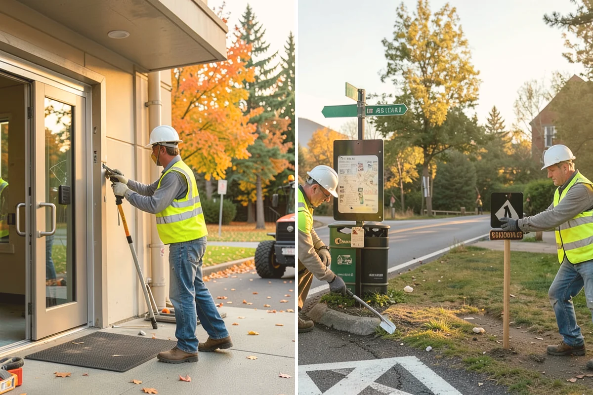 Asphalt Overlay in Stanwood, Snohomish County, WA - Inspect the surface and repair localized base failures