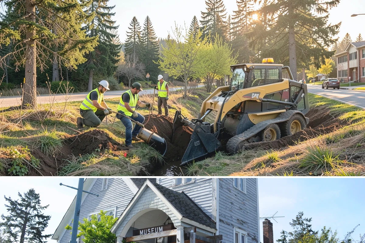 Asphalt Overlay in Steilacoom, Pierce County, WA - Overlays are a summer operation, scheduled when sustained dry, warm weather allows proper compaction and bonding.