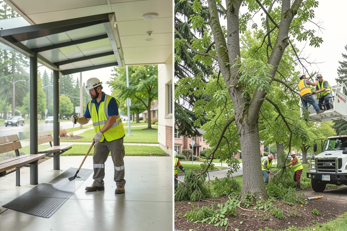 Asphalt Overlay in Tukwila, King County, WA - Inspect the surface and repair localized base failures