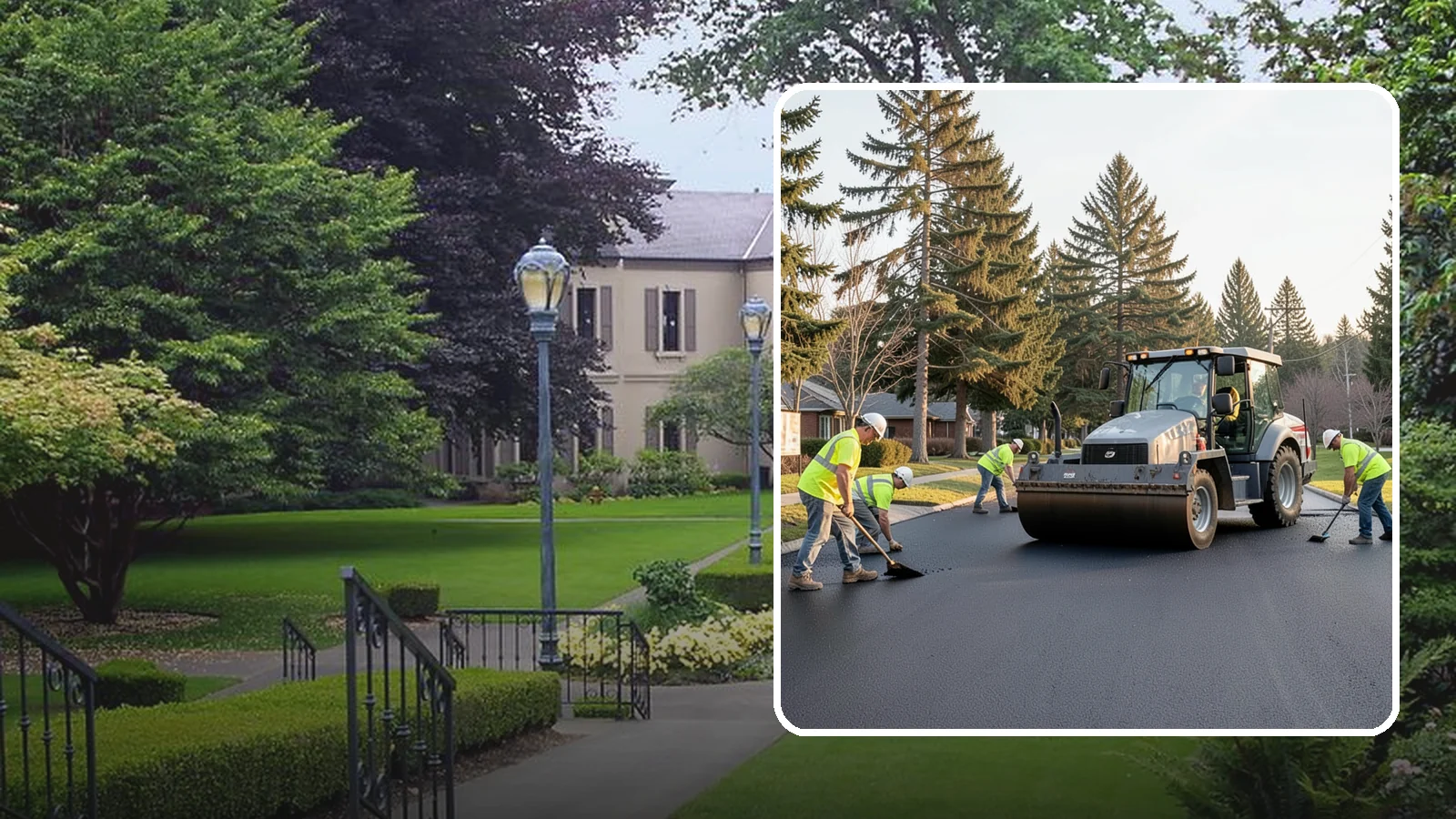 Asphalt Overlay in Woodinville, King County, WA - Asphalt overlays that extend pavement life across streets, lots, and trails without full reconstruction.