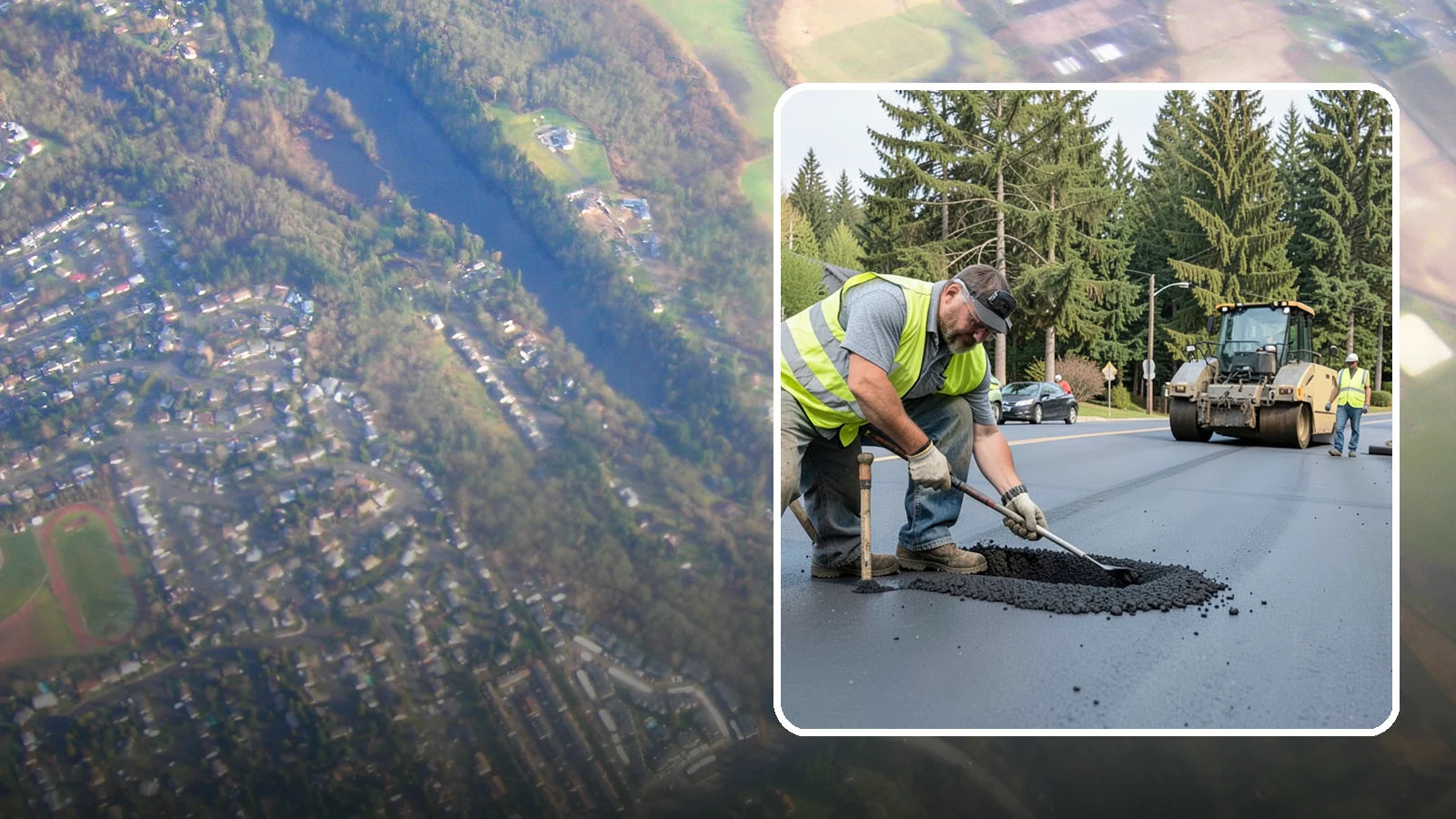 Asphalt Patching in Algona, King County, WA - Durable asphalt patching that restores failed pavement sections, utility cuts, and localized potholes.