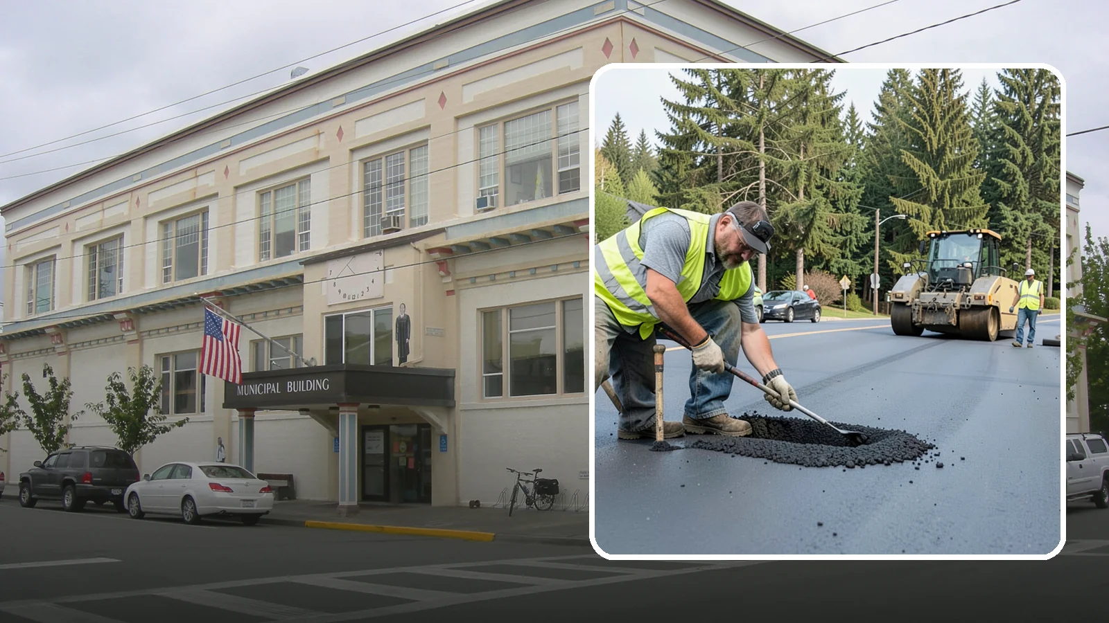 Asphalt Patching in Anacortes, Skagit County, WA - Durable asphalt patching that restores failed pavement sections, utility cuts, and localized potholes.