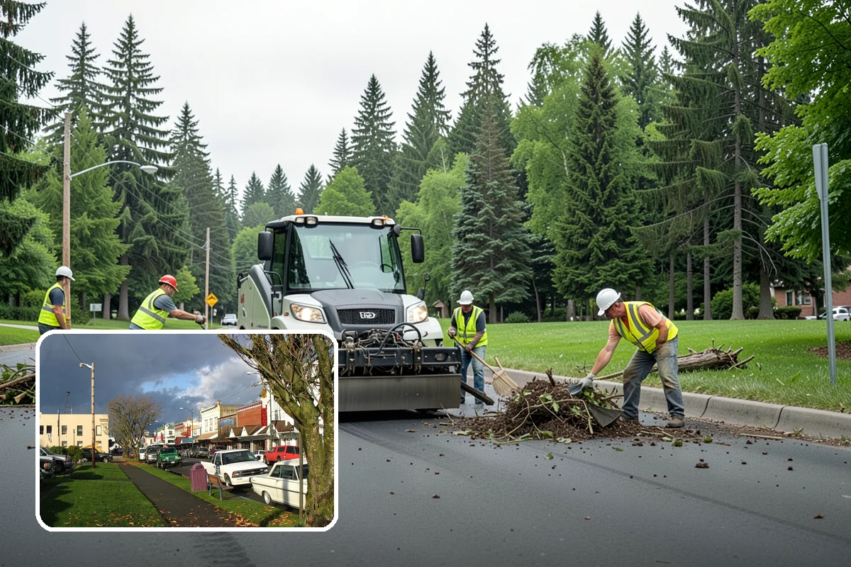 Asphalt Patching in Arlington, Snohomish County, WA - Failures cut back to sound pavement for lasting repairs