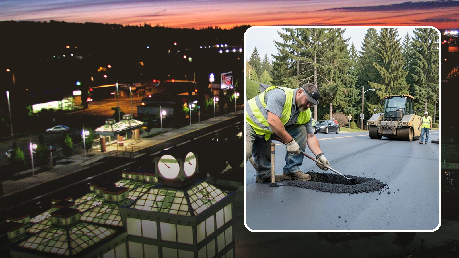 Asphalt Patching in Auburn, King County, WA - Durable asphalt patching that restores failed pavement sections, utility cuts, and localized potholes.