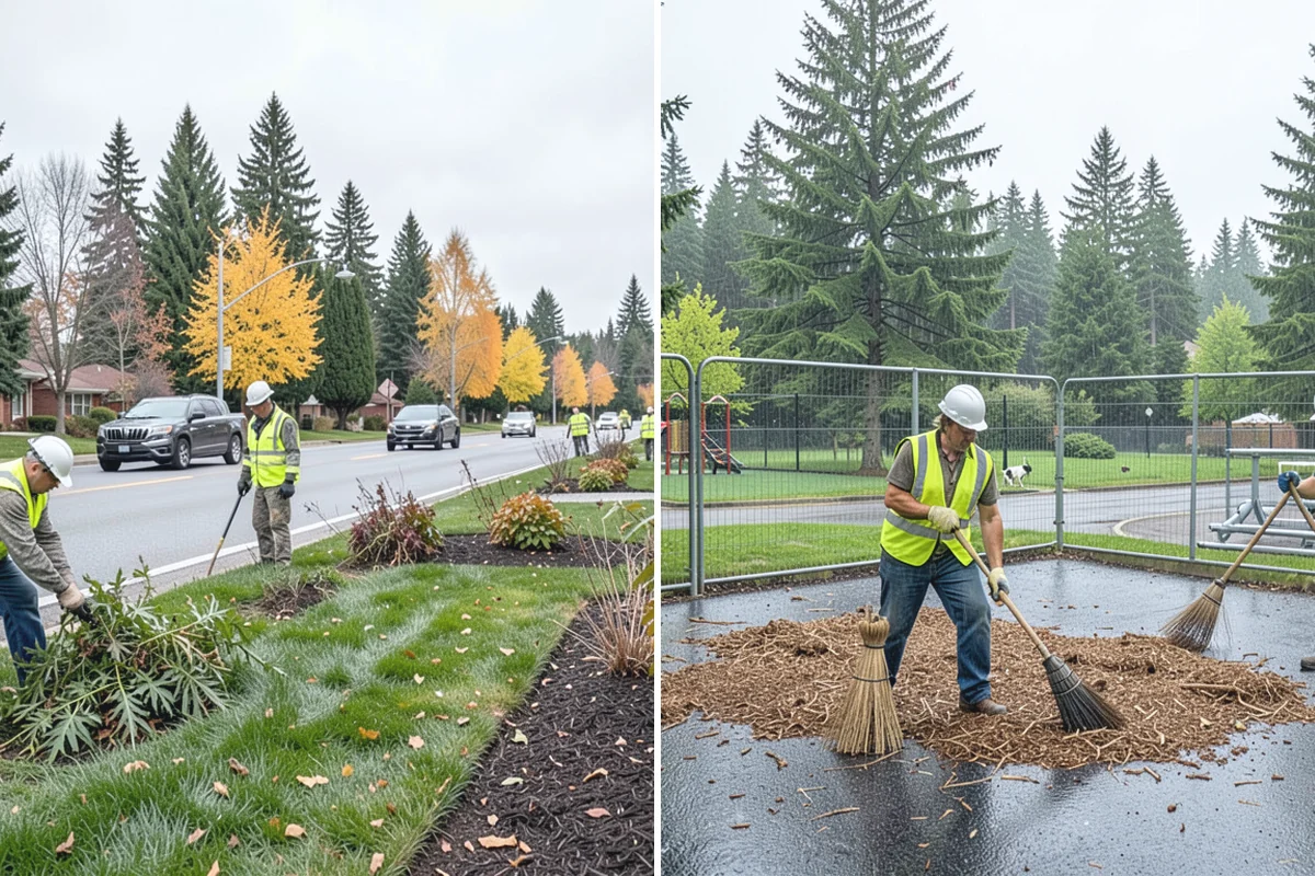 Asphalt Patching in Auburn, King County, WA - Mark and saw-cut the failed area to square edges