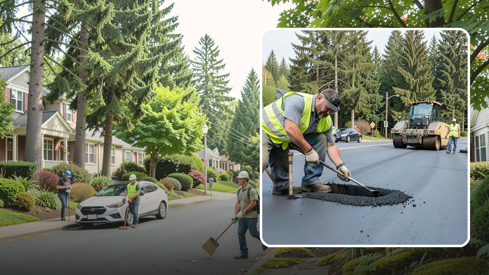 Asphalt Patching in Beaux Arts Village, King County, WA - Durable asphalt patching that restores failed pavement sections, utility cuts, and localized potholes.