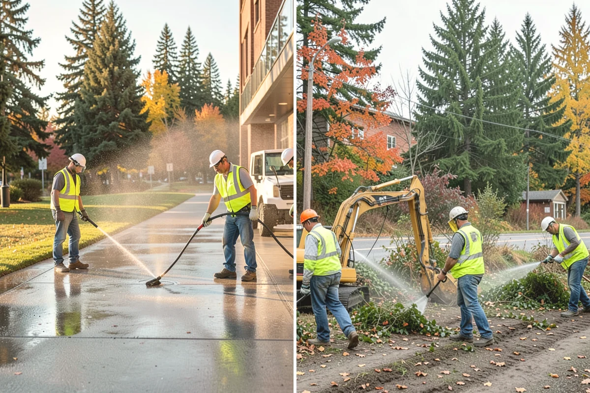 Asphalt Patching in Black Diamond, King County, WA - Mark and saw-cut the failed area to square edges