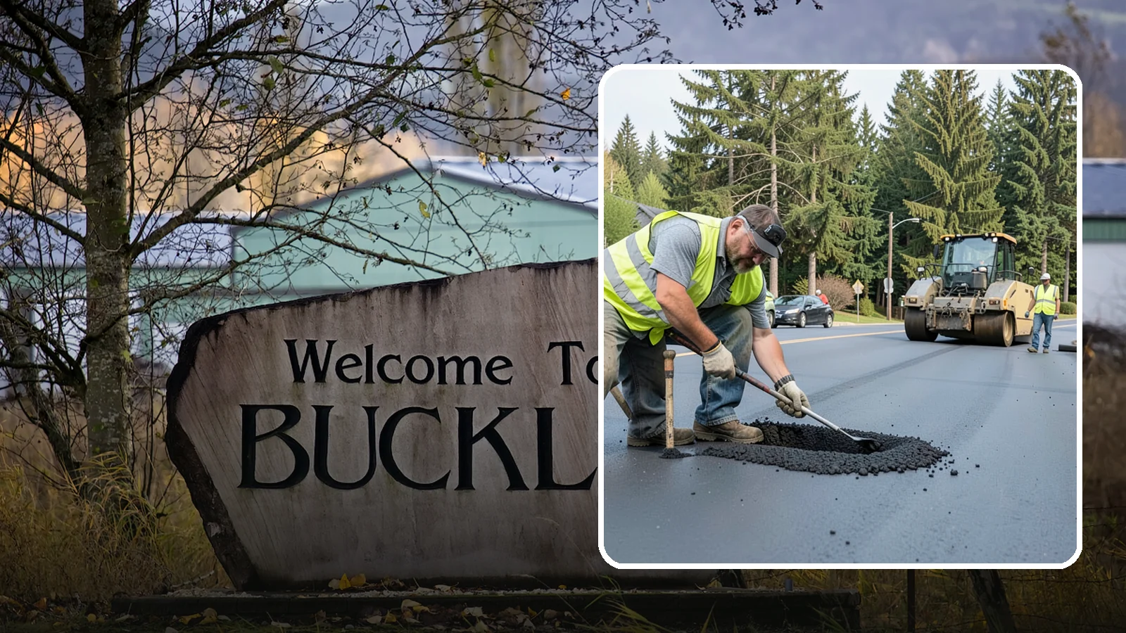 Asphalt Patching in Buckley, Pierce County, WA - Durable asphalt patching that restores failed pavement sections, utility cuts, and localized potholes.