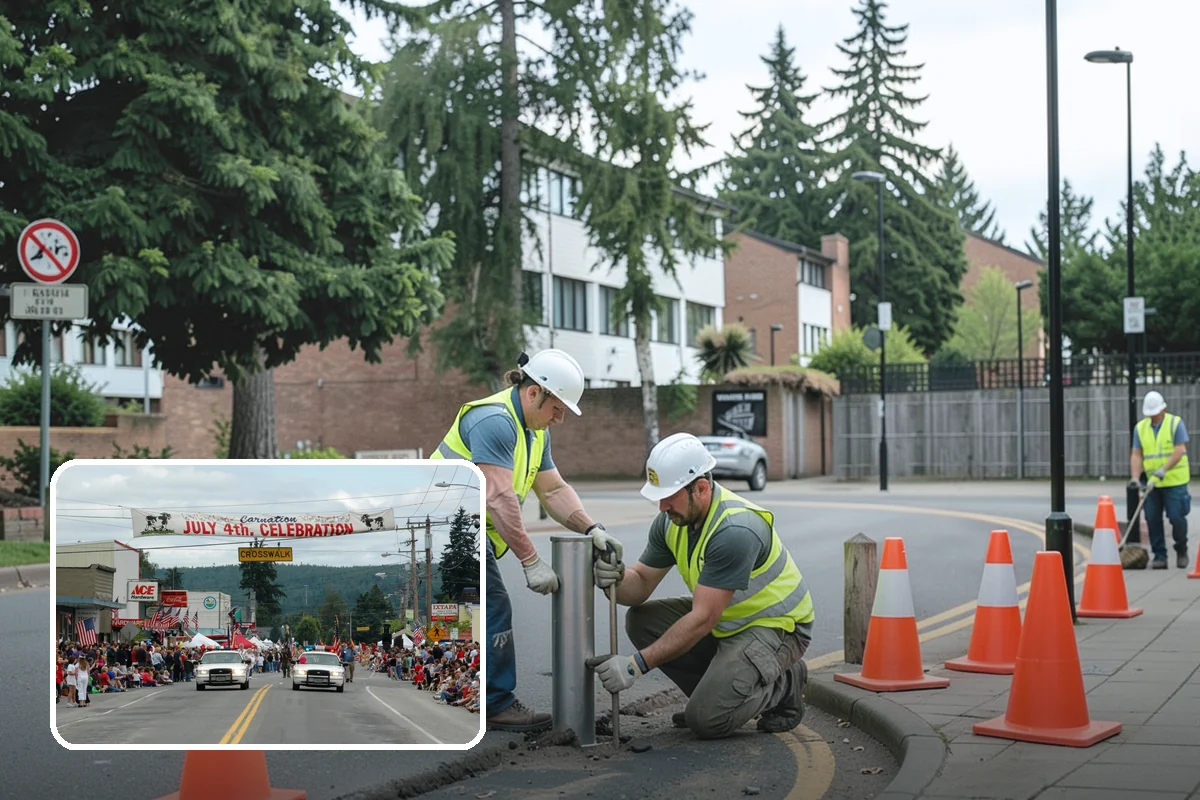 Asphalt Patching in Carnation, King County, WA - Failures cut back to sound pavement for lasting repairs