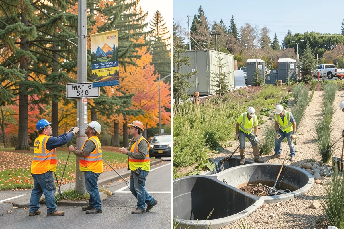 Asphalt Patching in Carnation, King County, WA - Mark and saw-cut the failed area to square edges