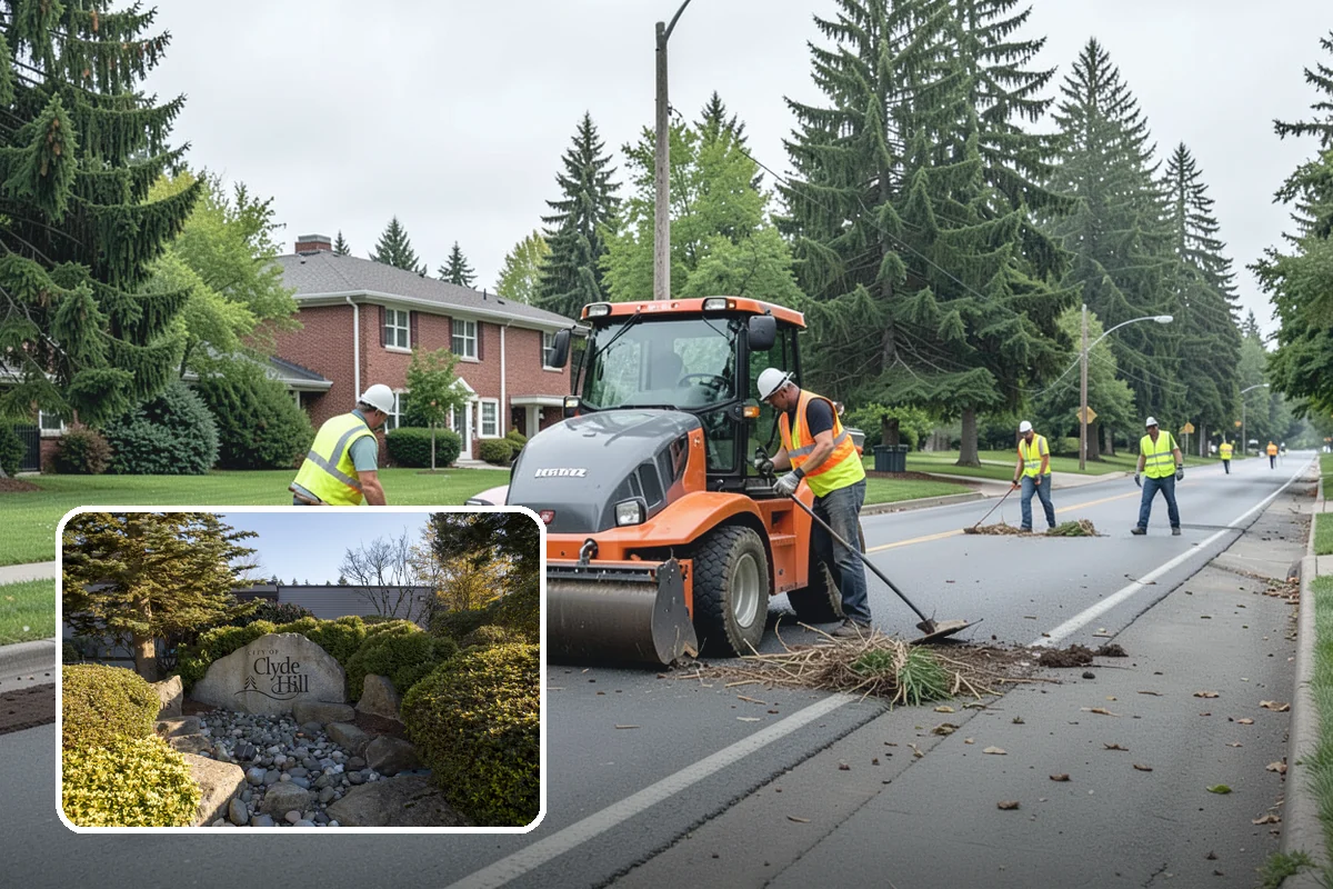 Asphalt Patching in Clyde Hill, King County, WA - Failures cut back to sound pavement for lasting repairs